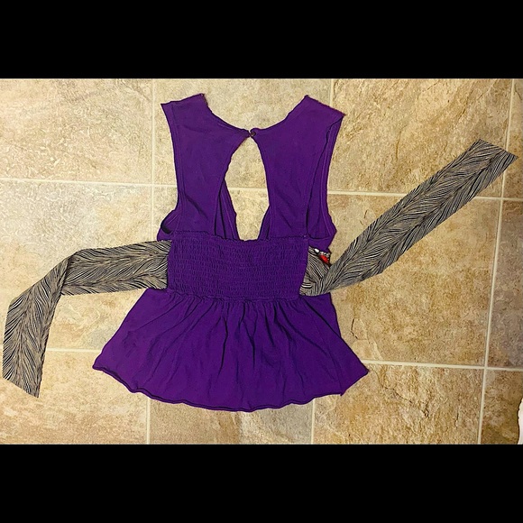 🌻Free People S/P Purple Top🌻 - Picture 2 of 8